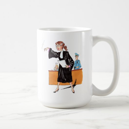 Humor: Rechtsanwältin - Kaffeetasse (Rechts)