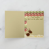 Humor Retro-Look für Weihnachten (Innenseite)