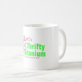 Humor Science Nuklear Plutonium T - Shirt witzig Kaffeetasse (VorderseiteRechts)