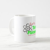 Humor Science Nuklear Plutonium T - Shirt witzig Kaffeetasse (Vorderseite Links)