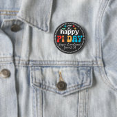 Humor Sei Irrational Pi Symbol Math Feiern Button (Beispiel)