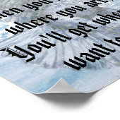 Humor Sie sich selbst_ Poster (Ecke)