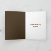 Humor Sister Birthday Card Karte (Innenseite)