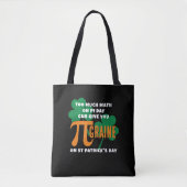Humor St Patrick's Day Pi Day Math Tasche (Vorderseite)