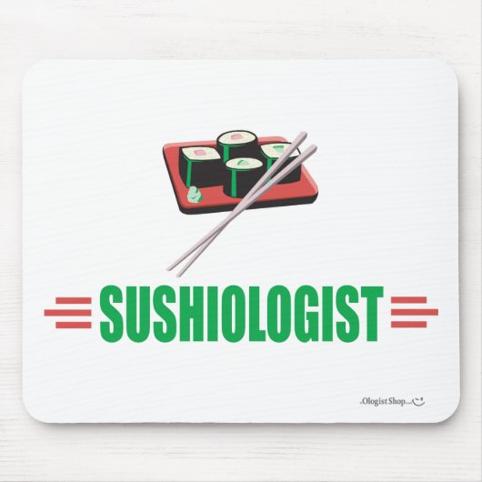 Humor Sushi Mousepad (Vorne)