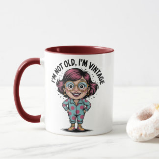 Humor-Tasse für das Alter Tasse