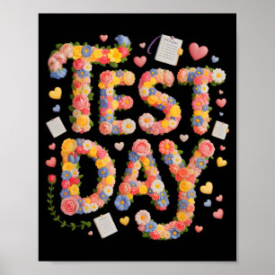 Humor-Test-Tag alles ist in Ordnung Stammgeschicht Poster