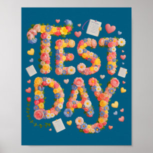 Humor-Test-Tag alles ist in Ordnung Stammgeschicht Poster