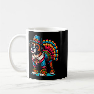 Humor Thanksgiving Truthahn Boxer Hund Kaffeetasse
