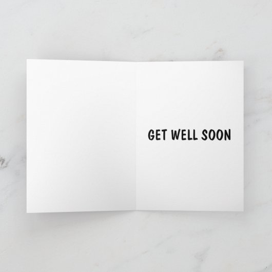 Humor wird gesund karte (Innenseite)