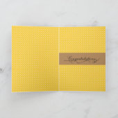 Humorale Abschluss Card mit German Shepherd Karte (Innenseite)