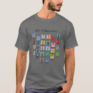 Humorale Abschlüsse von Schwarzgeschichte - Monats T-Shirt