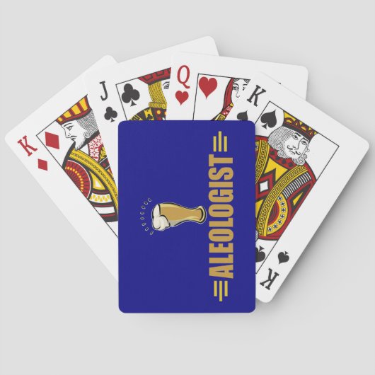 Humorale Ale und Bier Drinker Spielkarten (Rückseite)