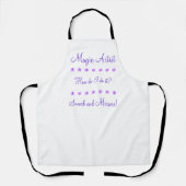 Humorale Amateur Artist Smock Schürze (Vorderseite)