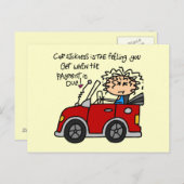 Humorale Autokrankheit Postkarte (Vorne/Hinten)