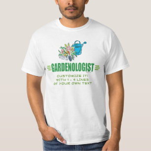 Humorale Blume Gartenarbeit T-Shirt