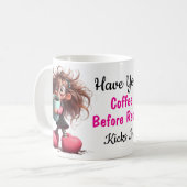 Humorale Coffee Classic Tasse, 11 oz Kaffeetasse (Vorderseite Links)