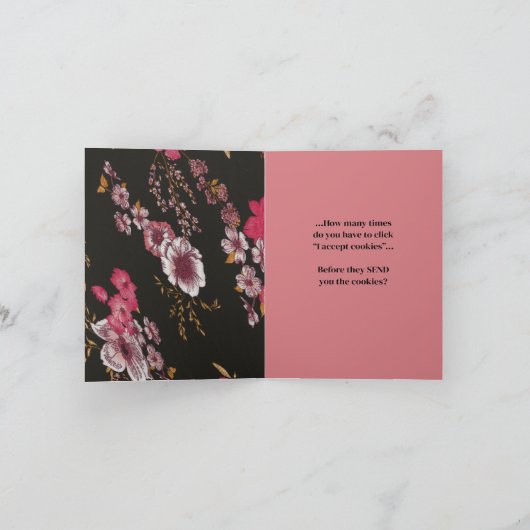 Humorale "Cookie"-Definition Karte (Innenseite)