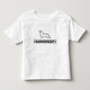 Humorale Dackel länger Kleinkind T-shirt