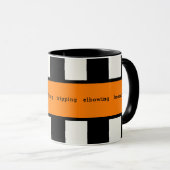 Humorale Eishockeyschläger-Tasse Tasse (VorderseiteRechts)