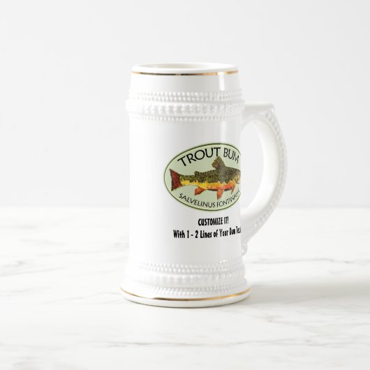 Humorale Fischerei Bierglas (VorderseiteRechts)