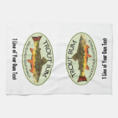 Humorale Fischerei Geschirrtuch (Horizontal)