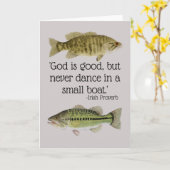 Humorale Fischereikarte Karte (Gelbe Blume)