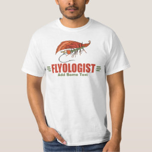 Humorale Fliegenbindung, Fliegenfischerei T-Shirt
