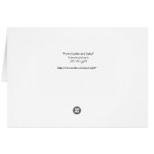 Humorale Frauen und Pizza gegen Salatkarte (Rückseite Horizontal)