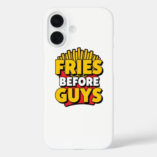 Humorale Fries für Feinschmecker Case-Mate iPhone Hülle (Rückseite)