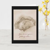 Humorale Geburtstagskarte Karte (Gelbe Blume)