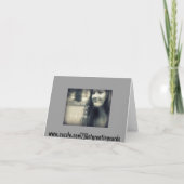 Humorale Geburtstagskarte Karte (Rückseite)