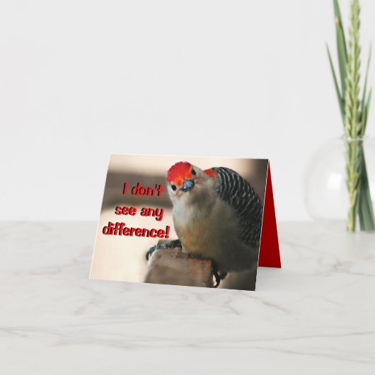 Humorale Geburtstagskarte Karte (Vorderseite)