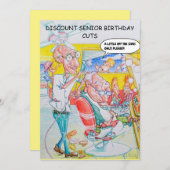 Humorale Geburtstagskarte mittleren Alters Dankeskarte (Vorne/Hinten)