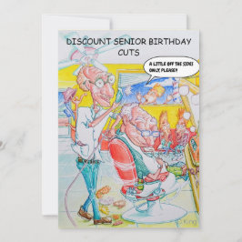Humorale Geburtstagskarte mittleren Alters Dankeskarte