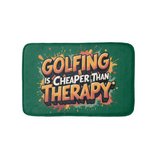 Humorale Golftherapie Badezimmer Spaß Badematte