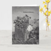 Humorale Grußkarten Karte (Gelbe Blume)