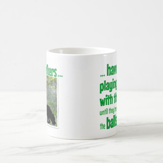 Humorale Hundeschwalker-Tasse Kaffeetasse (Mittel)