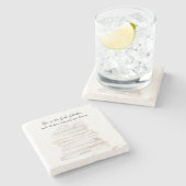 Humorale kleine Frauen buchen Lover Zitat Steinuntersetzer (Seitenansicht)