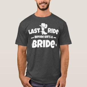 Humorale Landschaft Hochzeiten Bachelorettes Bride T-Shirt