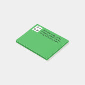 Humorale Mathematik-Post-It-Notes Post-it Klebezettel (angewinkelt)