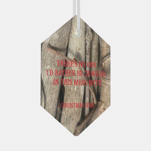 Humorale Paarverzierung Ornament Aus Glas (Vorderseite Rechts)