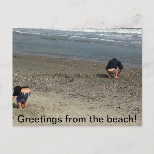 Humorale Postkarte (Vorderseite)