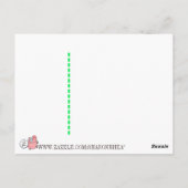 Humorale Postkarte (Rückseite)