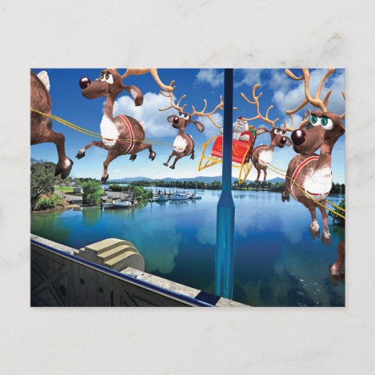 Humorale Postkarten der Pilgerreise des Weihnachts (Vorderseite)