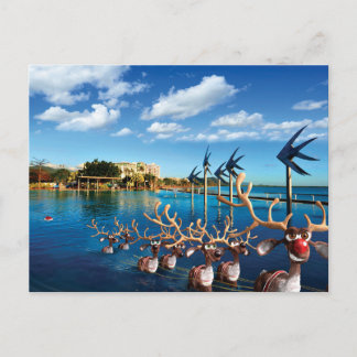 Humorale Postkarten der Pilgerreise des Weihnachts