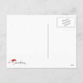 Humorale Postkarten der Pilgerreise des Weihnachts (Rückseite)