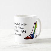 Humorale Shoe-Tasse Kaffeetasse (VorderseiteRechts)