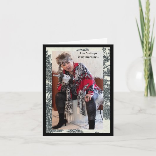 Humorale Tageskarte Karte (Vorderseite)