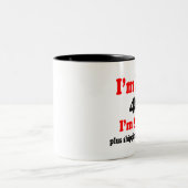 Humorale Tasse zum 40. Geburtstag (Mittel)